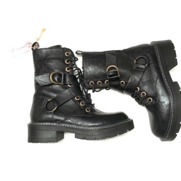 Seven7 Shoes - Seven7 Cardi B combat boots